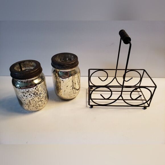 Candle Holders & Caddy - Picture 7 of 10